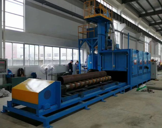 亳州喷砂机在管道除锈中的现场施工应用