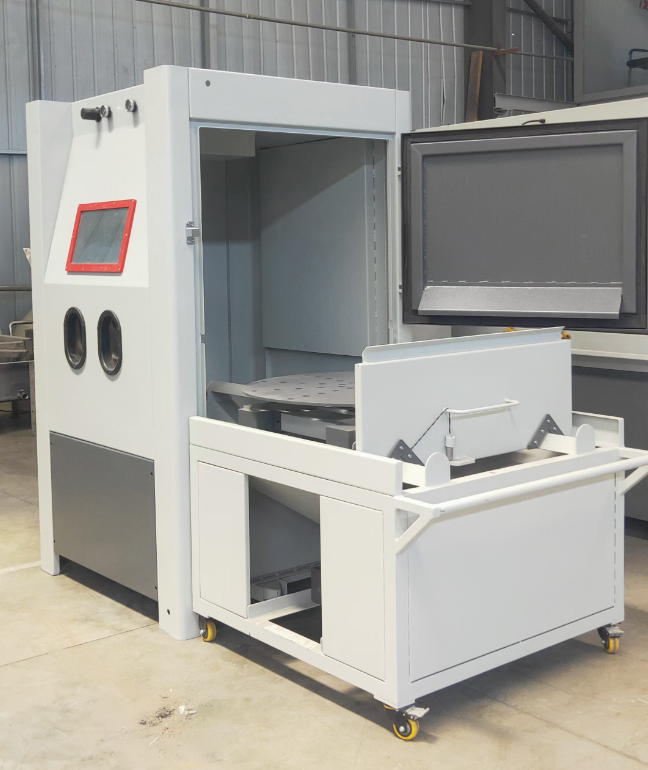 亳州箱式喷砂机 适合小工件批量处理