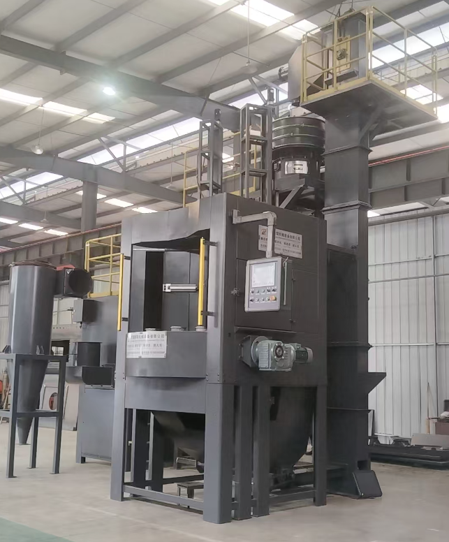 亳州转盘式喷砂机 提升圆形工件处理效率